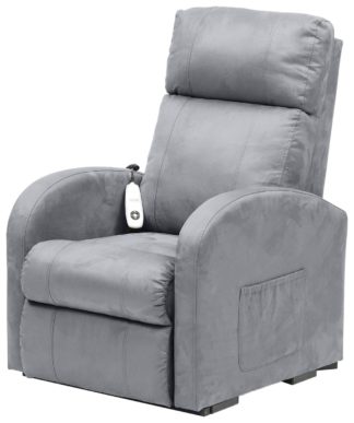 An Image of Argos Home Daresbury Rise and Recline Chair - Grey
