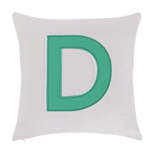 An Image of Argos Home Letter D Cushion