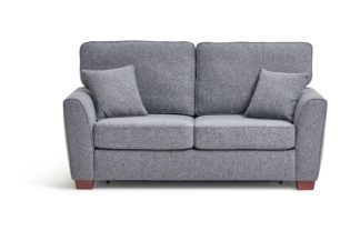 An Image of Habitat Milford Fabric Sofa Bed - Grey