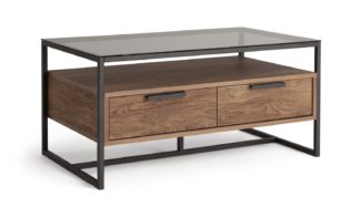 An Image of Habitat Nomad Coffee Table - Oak Effect