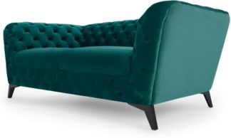 An Image of Sloan 2 Seater Sofa, Seafoam Blue Velvet