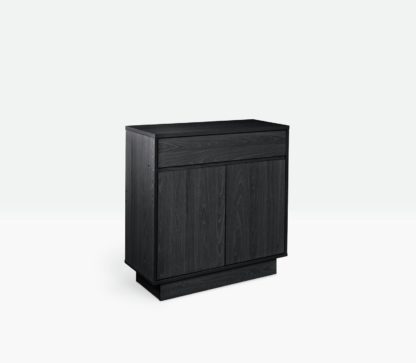 An Image of Habitat Cubes Small Sideboard - White