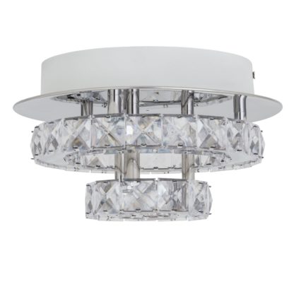 An Image of Argos Home Sophia Double Tier Flush Light