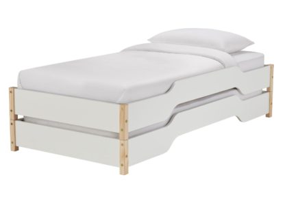 An Image of Habitat Hanna Stacking Single Guest Bed with Mattresses
