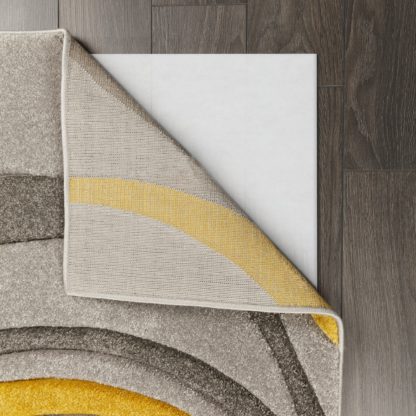 96feb8c134bfab3e48c8839bc01406a154045c571a71b25215bc5fc424e4d44d.jpg An Image of Square Rug Anti-Slip Mat White