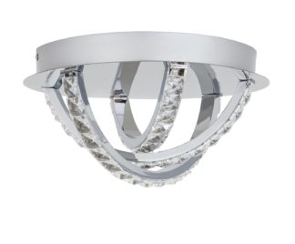 An Image of Argos Home Sophia LED 3 Rings Flush Light