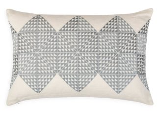 An Image of Geotile Cushion Ash Grey 40 x 60cm