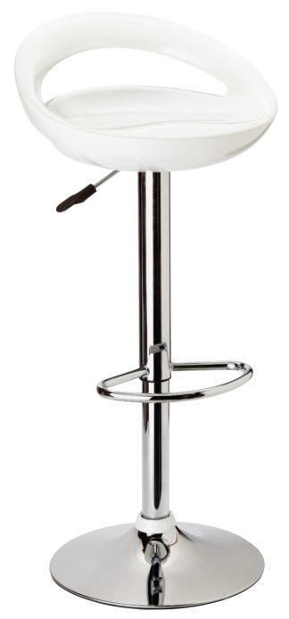 An Image of Argos Home Ottawa White Bar Stool