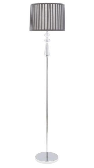 An Image of Argos Home Kilmore Floor Lamp - Grey