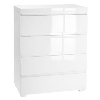 An Image of Puro White Chest of Drawers White