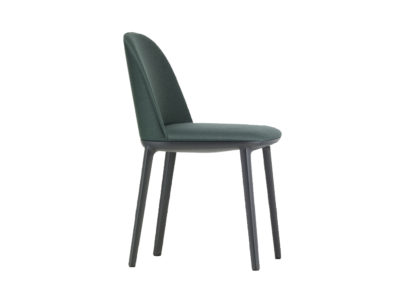 An Image of Vitra Softshell Side Chair Anthracite