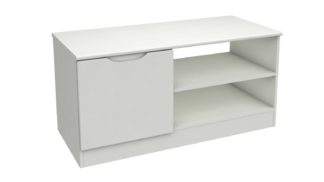 An Image of Legato Gloss Coffee Table - White