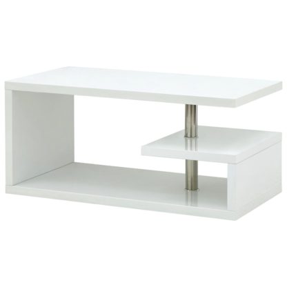 An Image of Polar Coffee Table - White Gloss