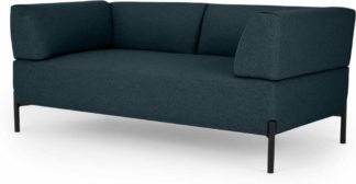 An Image of Kiva 2 Seater Sofa, Aegean Blue