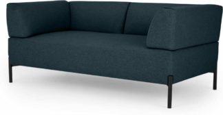 An Image of Kiva 2 Seater Sofa, Aegean Blue