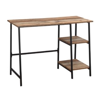 An Image of Urban Rustic Study Desk - Natural Natural