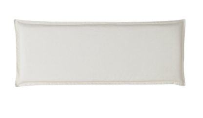 An Image of Argos Home Garden Bench Cushion - Cream