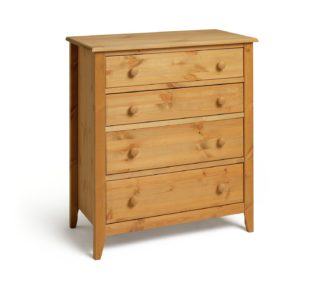 An Image of Colorado 4 Drawer Chest - Pine