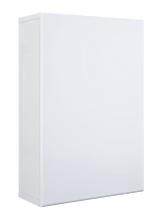 An Image of Argos Home Gloss Single Wall Cabinet - White