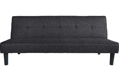a8546935dab1e671e707a45d74a4d0fdf1181bbe3036bccf0692b580fbe08b62.jpg An Image of Habitat Patsy 2 Seater Clic Clac Sofa Bed - Charcoal