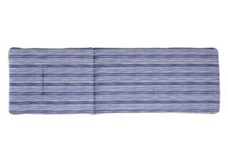 An Image of Argos Home Sun Lounger Cushion - Coastal Stripe