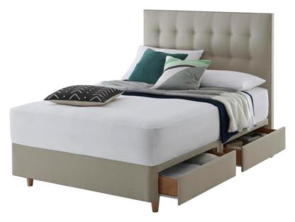 aa201d53f82502ccadc0ef5ae1be1f26a49a42a20355ff4f5ea802019db65583.jpg An Image of Silentnight Alaro Small Double 2 Drw Divan Set - Sandstone