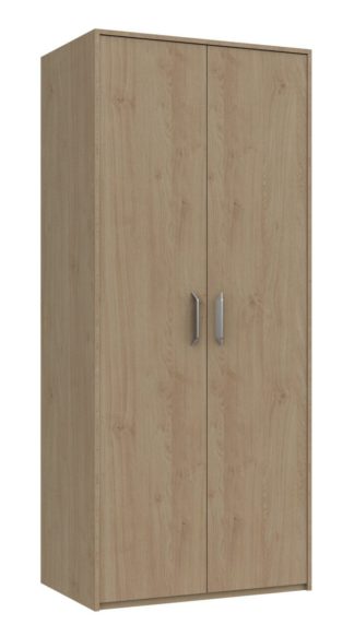 An Image of Ashdown 2 Door Wardrobe - Oak Effect