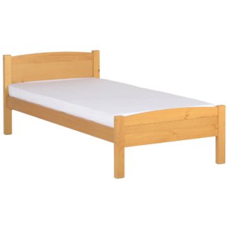 An Image of Amber Wooden Bedstead Pine