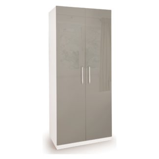 An Image of Bayswater 2 Door Wardrobe White