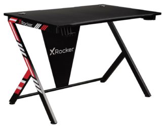 An Image of Arteon X Rocker Gaming Desk - Red