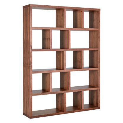 An Image of Habitat Hopkins Walnut Veneer Bookcase