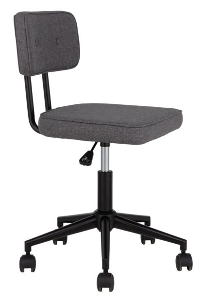 An Image of Habitat Industrial Office Chair - Grey