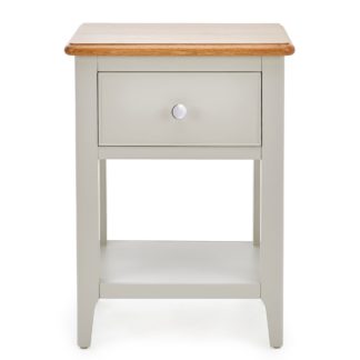 An Image of Freya Bedside Table Grey