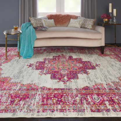 An Image of Fuchsia Passion 2 Rug Pink