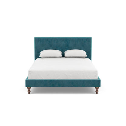 An Image of Heal's Balmoral Bedstead King Brushed Cotton Cadet