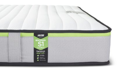 An Image of Jay-Be Benchmark S1 Comfort Eco Friendly Sml Double Mattress