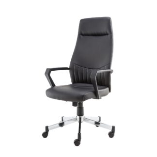 An Image of Brooklyn High Back Office Chair Black