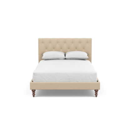 An Image of Heal's Balmoral Bedstead Double Brushed Cotton Cadet