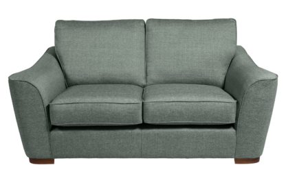 An Image of Habitat Lotus 2 Seater Fabric Sofa - Seaglass