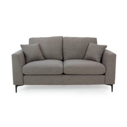 An Image of Edison 2 Seater Sofa - Charcoal Dark Grey