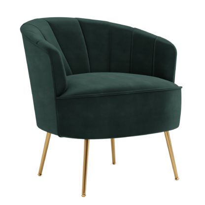 b8972e636704ca89e389e50766aea1cb5122c37af505123d1ef28eb3697ac070.jpg An Image of Matilda Eco Velvet Shell Chair Peacock