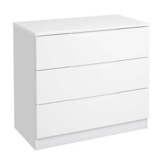An Image of Legato White Chest of Drawers White