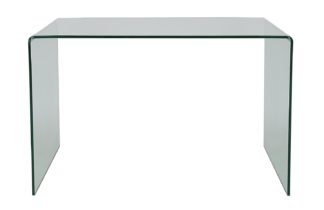 An Image of Habitat Gala Desk - Glass