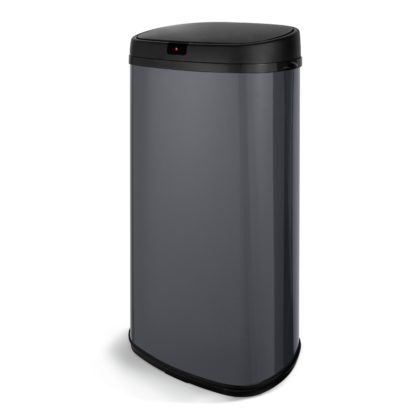 An Image of Tower 42 Litre Sensor Kitchen Bin - Grey