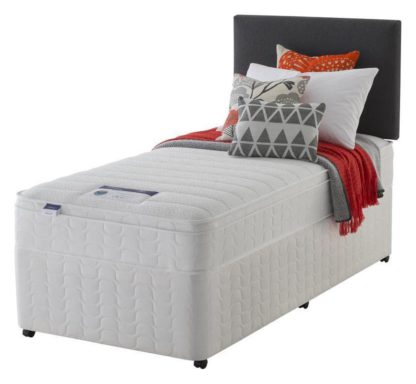 An Image of Silentnight Travis Memory Cushiontop Divan - Small