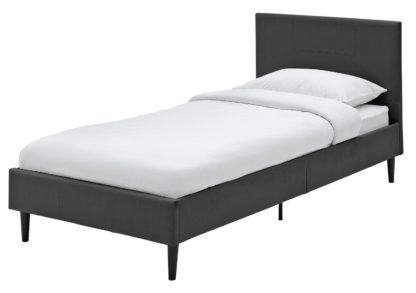 An Image of Habitat Skylar Single Bed Frame - Black