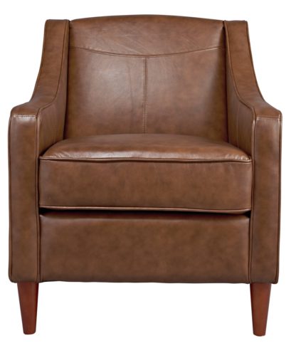 An Image of Habitat Dorian Faux Leather Armchair - Tan