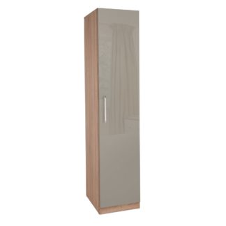 An Image of Kensington 1 Door Wardrobe Grey