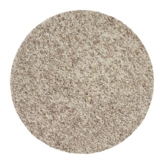 An Image of Natural Verona Circle Rug Natural