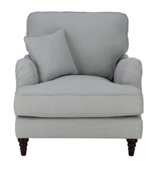 An Image of Habitat Matilda Fabric Armchair - Grey